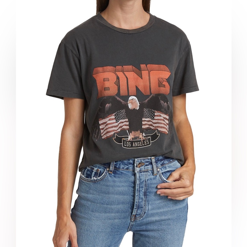 ANINE BING Vintage Logo Tee